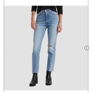 ‼️NWT‼️ Levi Wedgie Straight Jeans